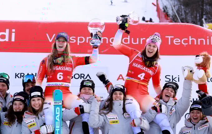 Kranjska Gora: Rast prekinila slalomski niz Shiffrin, druga vožnja brez Slovenk