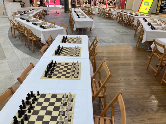 (FOTO) Šahovnice v Europarku? Ne zamudite pravcatega šahovskega praznika!