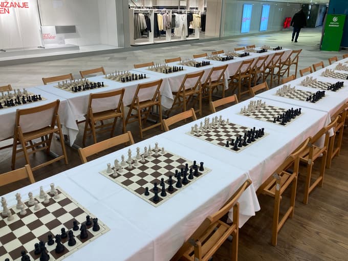 (FOTO) Šahovnice v Europarku? Ne zamudite pravcatega šahovskega praznika!