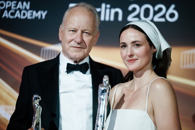 Absolutno zmago filma Sentimentalna vrednost sta kronala Stellan Skarsgård in Renate Reinsve s slavjem v obeh igralskih kategorijah.