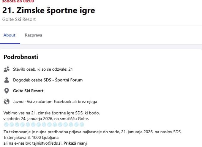 Janševi bi se sankali in izdelovali skulpture ... A veselo rajanje je odpadlo zaradi - idealnih razmer?