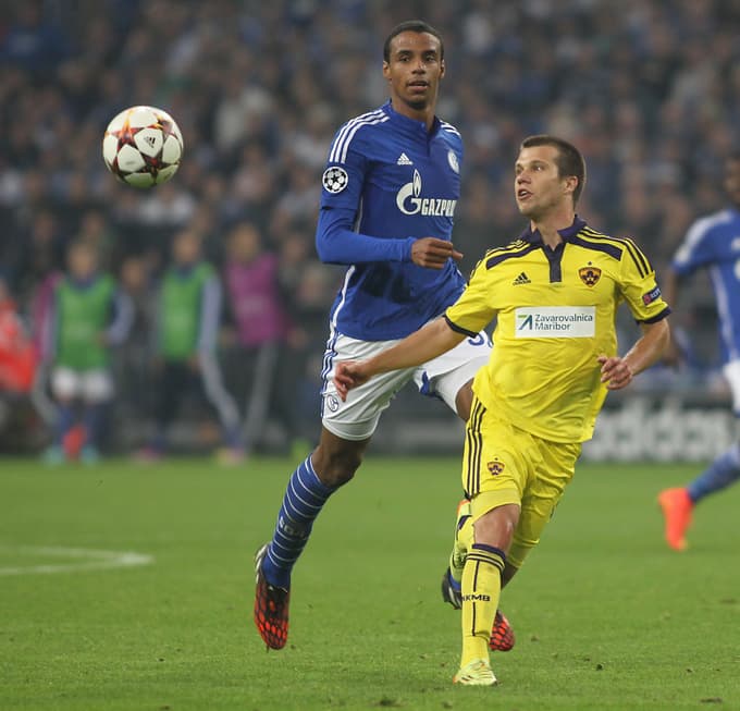 Gol Damjana Boharja je bil leta 2014 dovolj za remi Maribora v Gelsenkirchnu.