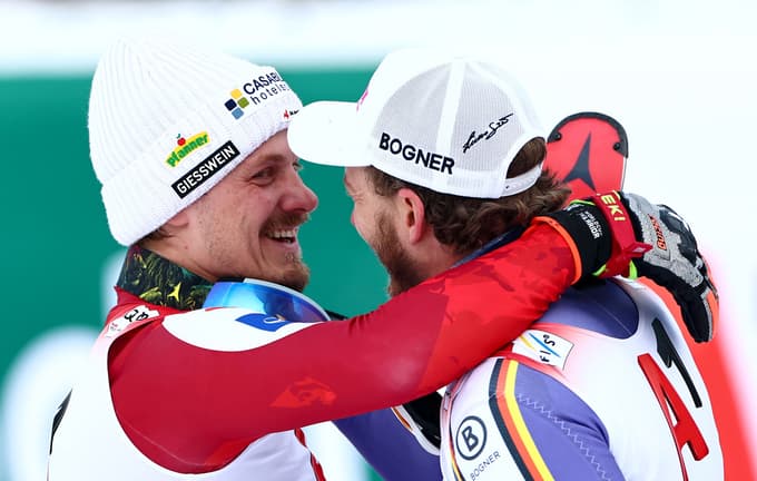 (FOTO) Manuel Feller dobil boj za zlatega gamsa in 100.000 evrov