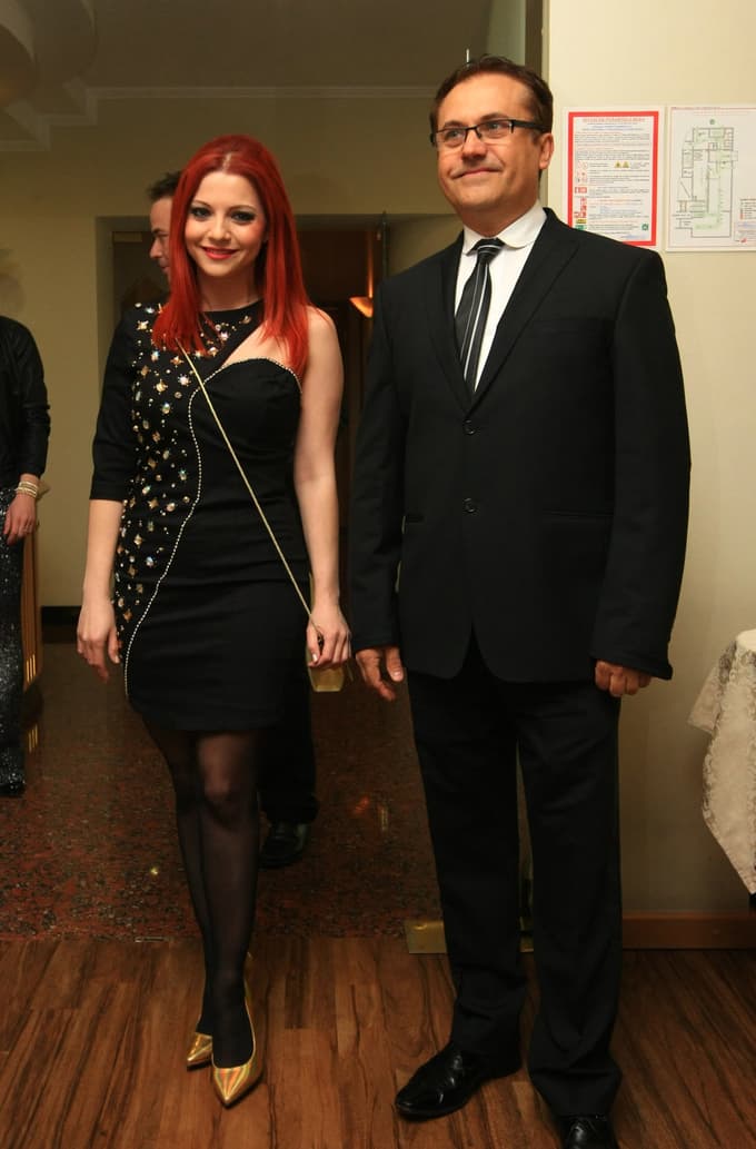 Dolga je že njuna pot. Tanja Žagar in Miki Šarac na viktorjih leta 2014.