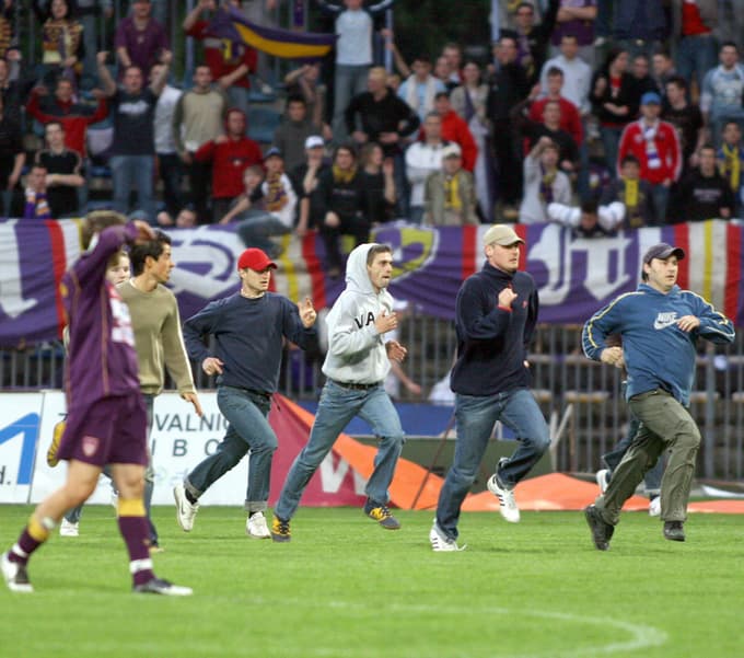 Dodatna kazen za vijoličaste: dve tekmi so namesto v Ljudskem vrtu morali igrati v Dravogradu.