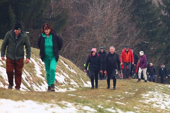 Solidarnostni projekt Na noge!: Hodili bodo za bolno samohranilko