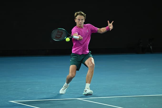 (FOTO) Žiga Šeško zmagovalec OP Avstralije v Melbournu