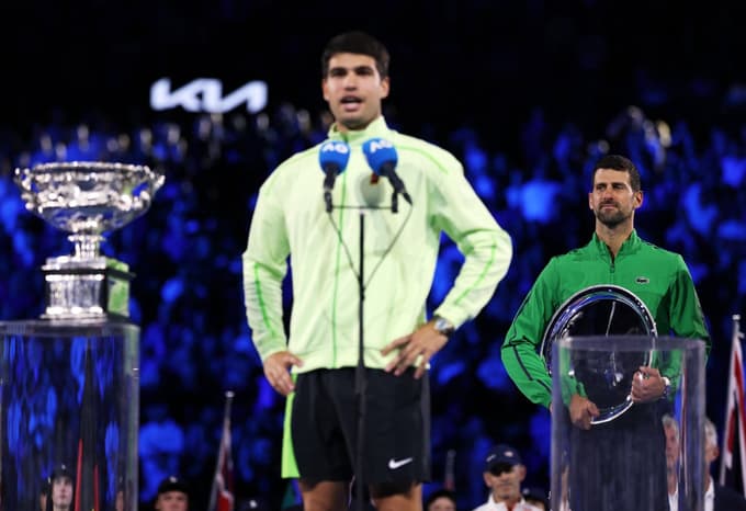 Na OP Avstralije je Đoković priznal premoč mlajšemu Alcarazu, očitno pa težko drži tudi njegov tempo sodelovanja na turnirjih.