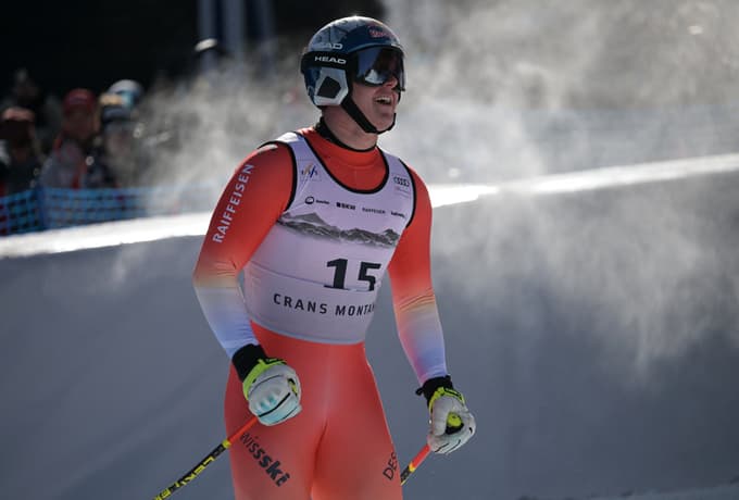 (FOTO) Von Allmen do druge smukaške zmage v sezoni, Hrobat 26.