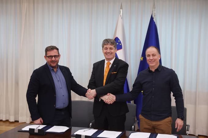 Marjan Lah, Borut Sajovic in Tilen Cestnik