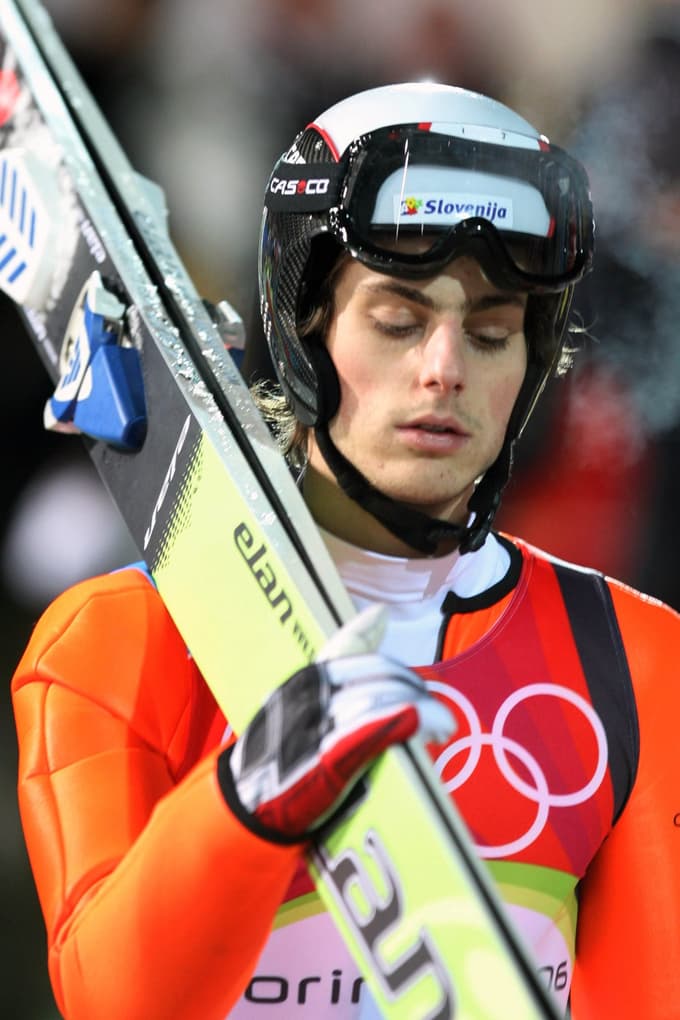 Rok Benkovič na zimskih Olimpijskih igrah v Torinu.