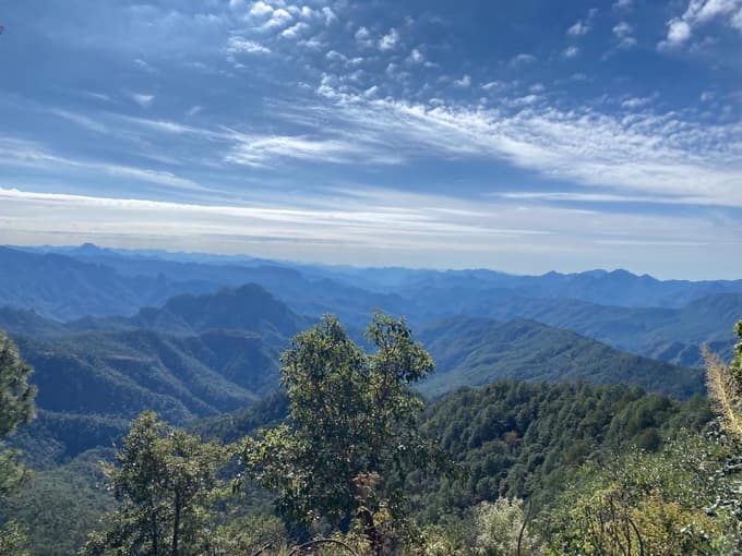 Panoramski pogledi s Hudičeve hrbtenice