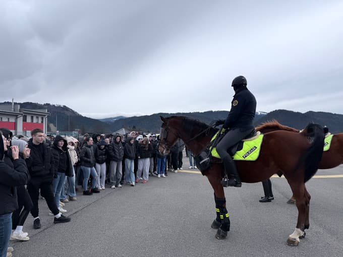 Predstavili so delo policista konjenika.