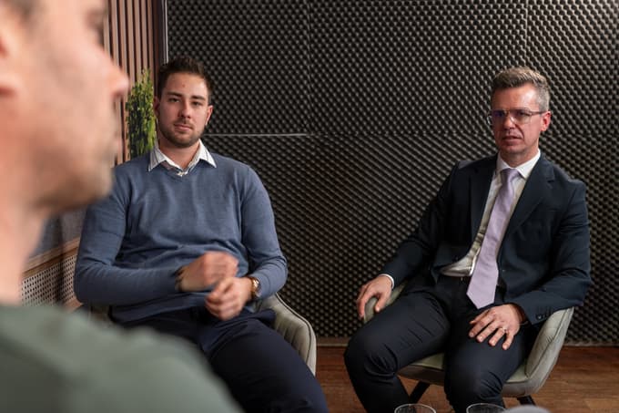 Matic Kramberger in Matej Vesenjak