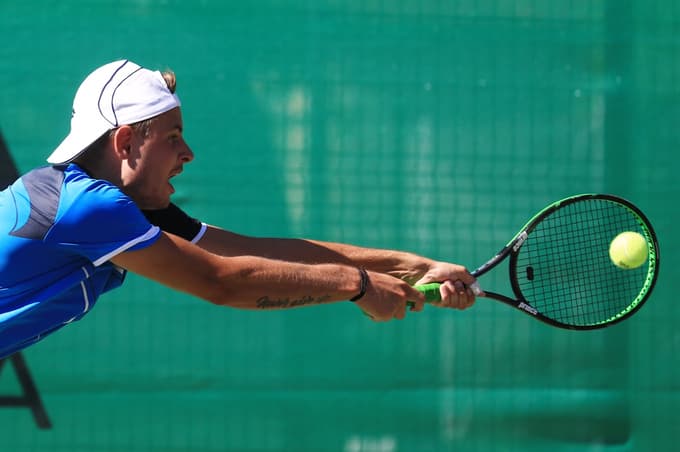 Marino Kegl je vajen trdega dela na treningih.