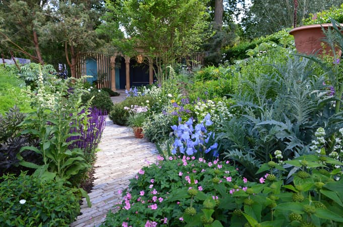 Na Chelsea Flower Showu se zbere elita krajinskih arhitektov in oblikovalcev vrtov. 