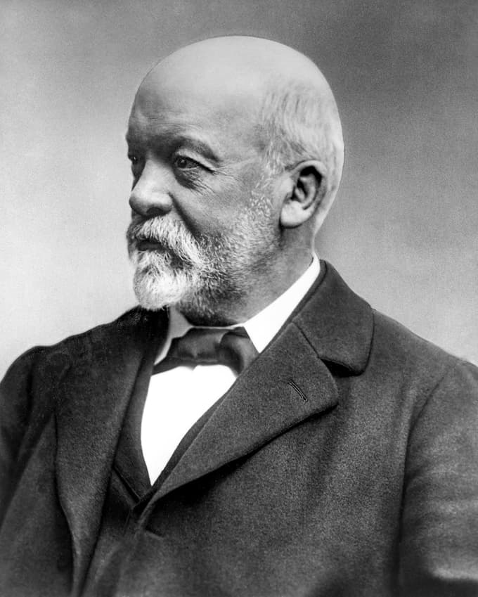 Gottlieb Daimler (17. marec 1834–6. marec 1900), pionir mobilnosti in izumitelj štirikolesnega avtomobila