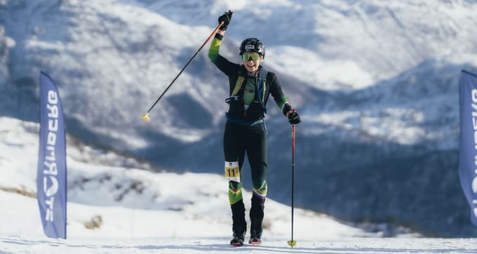 Tri medalje Klare Velepec na Norveškem: zlata v sprintu in vzponu ter srebrna posamično