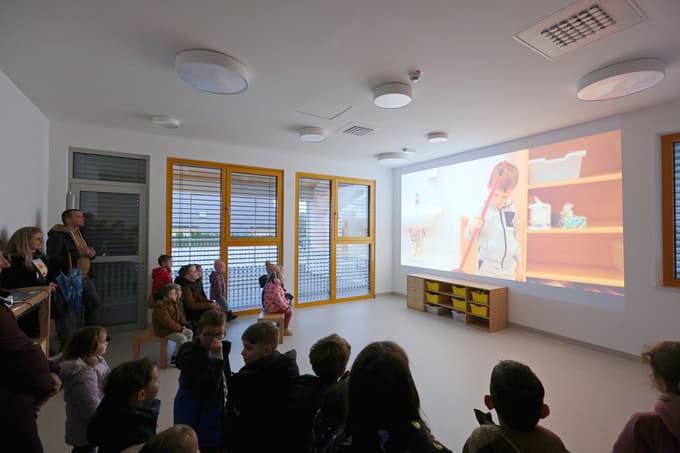 (FOTO) Nova pridobitev za rastočo skupnost v Framu: Odprli nove igralnice v vrtcu