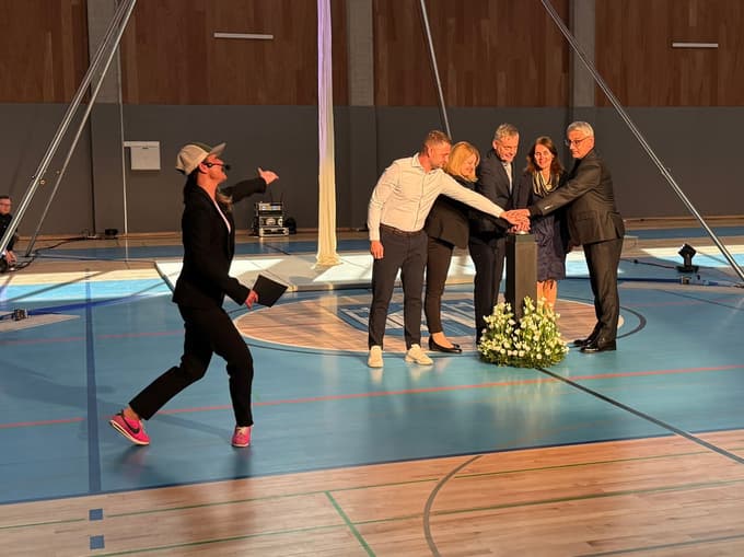 (FOTO) Nova dvorana v Slovenj Gradcu: Večmilijonski projekt države, občina prispevala le 120 tisoč evrov