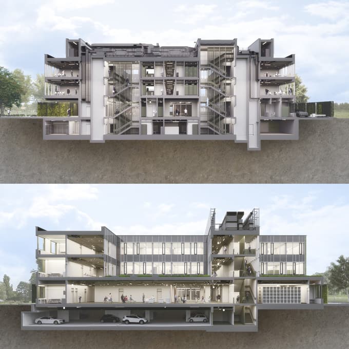 (FOTO) Kakšna bo nova Zdravstvena postaja na Teznu, ki jo gradijo za 21 milijonov evrov?