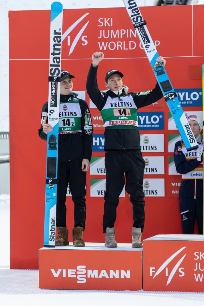 Domen Prevc pregrizel Lahti in se vpisal v zgodovino