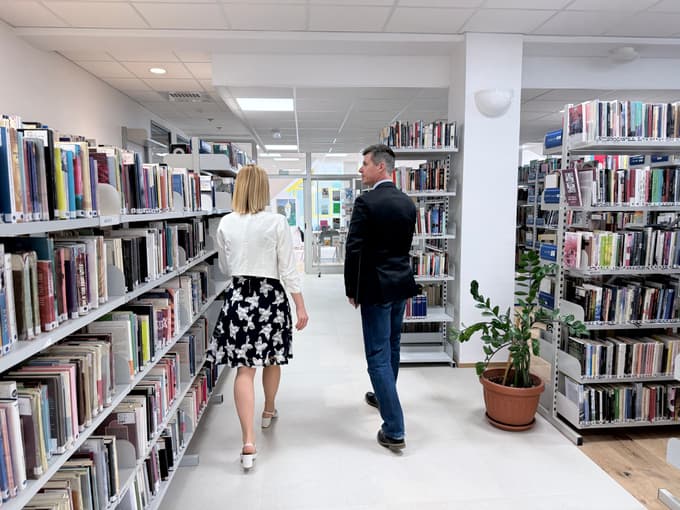 (FOTO) Knjižnica Dravograd: Prenovljeni prostori za branje, srečevanje in raziskovanje