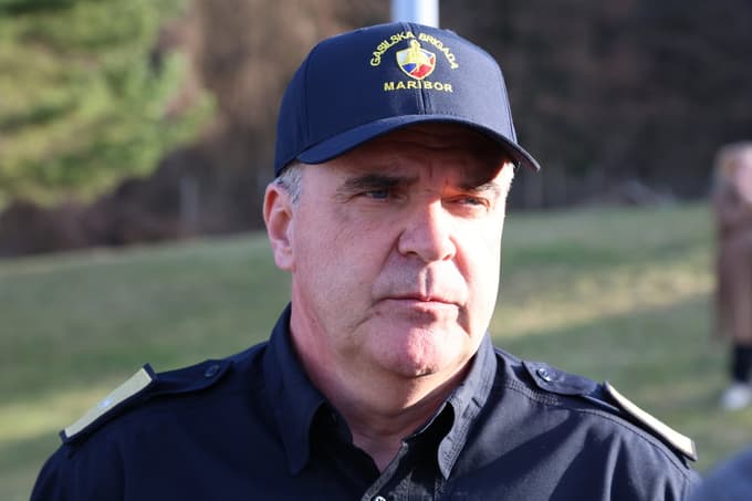 Direktor gasilske brigade Maribor Aleš Ciringer