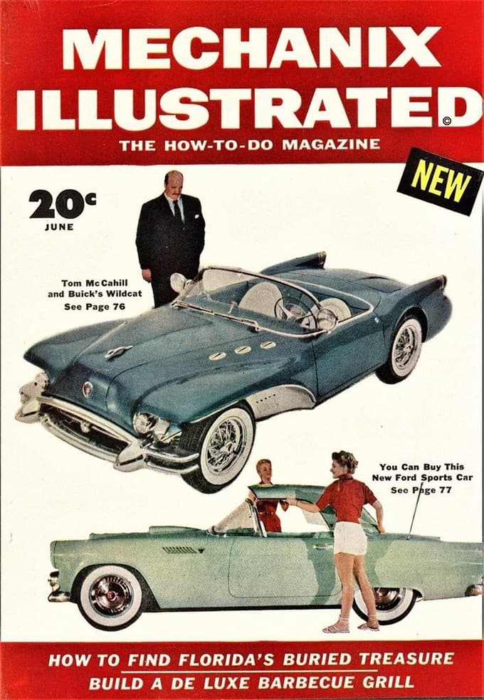 Tom McCahill je leta 1946 delal neodvisne teste avtomobilov, ki so šli v nos proizvajalcem, in meril tudi pospešek.