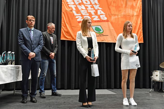 (FOTO) Nežka Libnik in Nejc Štern športnika leta! Kdo je še zaznamoval leto 2025?