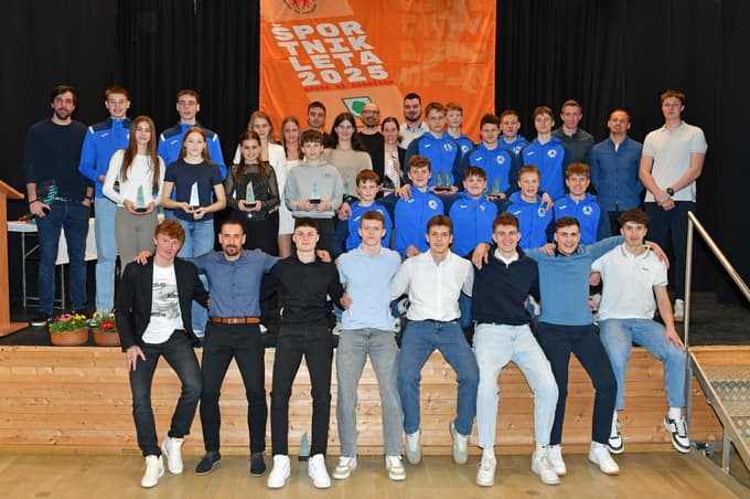 (FOTO) Nežka Libnik in Nejc Štern športnika leta! Kdo je še zaznamoval leto 2025?