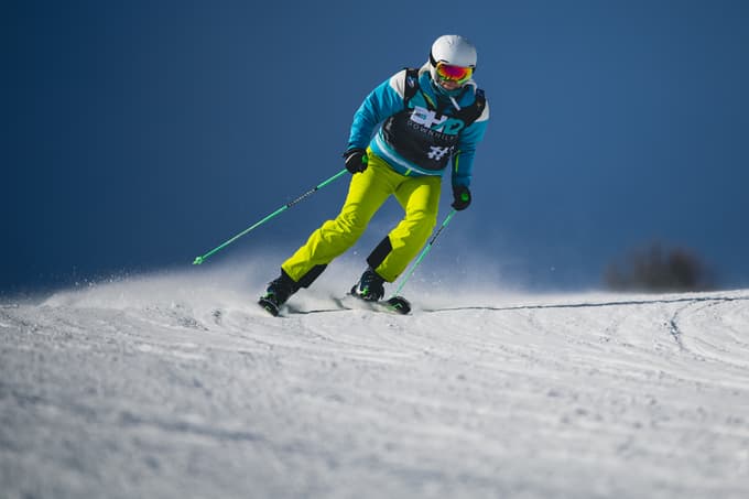 Zmagovalka v ženski konkurenci Nina Starašinič. 