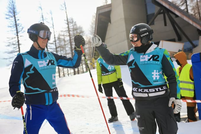 (FOTO) Metri in sekunde odločali po 12 urah smučanja na Peci: Noge in celo telo sta povsem utrujena