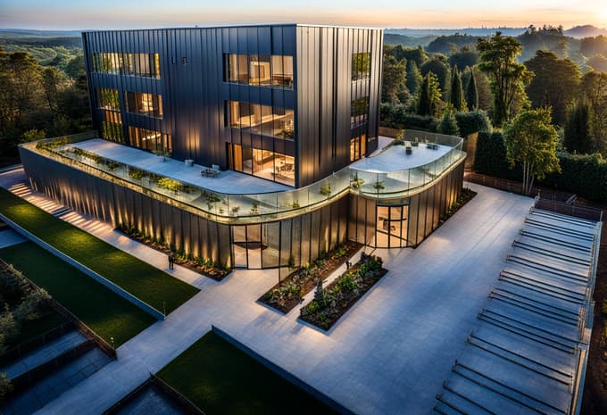 Tako bo čez dve do tri leta videti novi razvojni center vesoljskih tehnologij v Mariboru. 