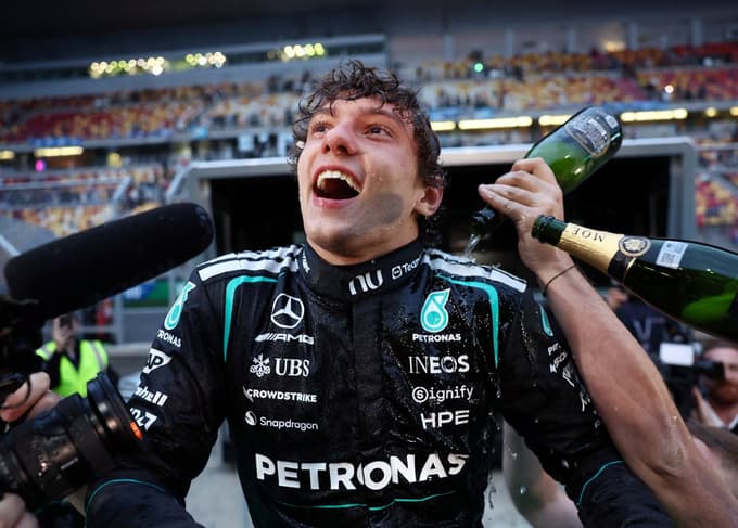 Kimi Antonelli je drugi najmlajši zmagovalec v zgodovini.