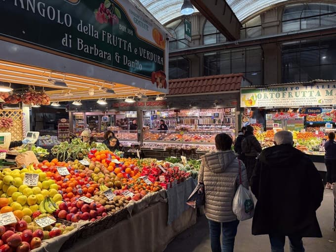 Obiskati tržnico v Genovi je pravo doživetje.  
