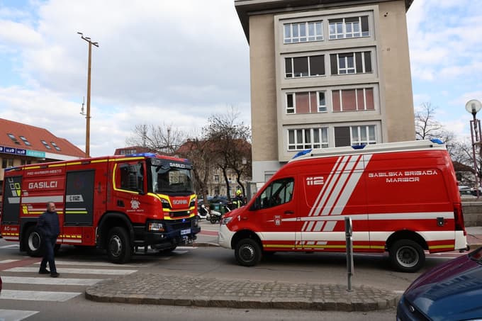 Požar v središču Maribora: Gasilci ponovno posredovali na znani lokaciji