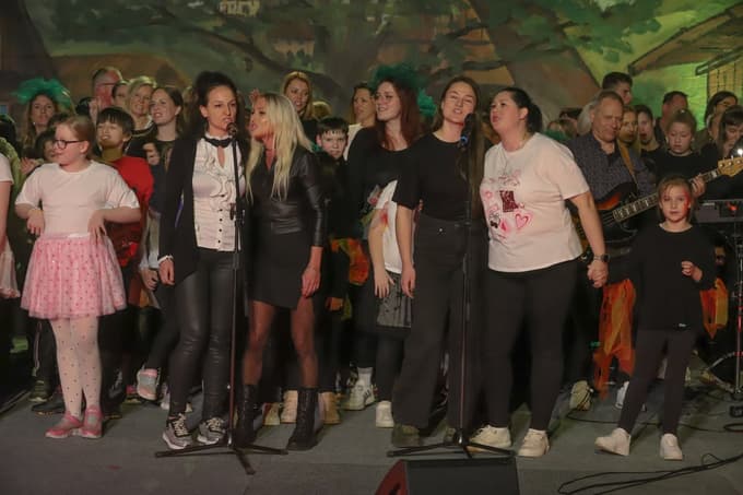 (FOTO) Pod našo streho: Dobrodelni večer Pod našo streho je povezal različnost, ki v ustvarjalnosti nima meja