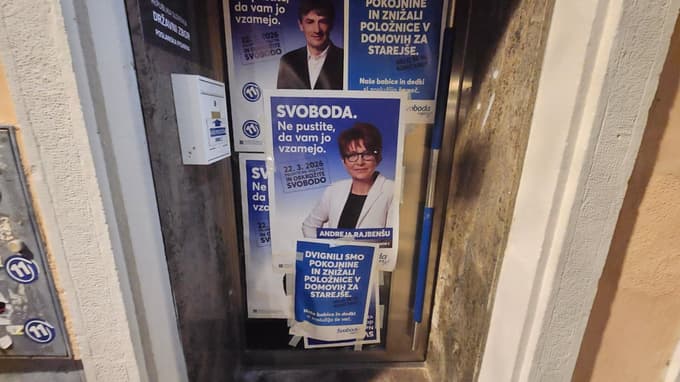 (FOTO) Vandali napadli pisarno Gibanja Svobode v Mariboru: "Nasilje nas ne bo ustavilo"