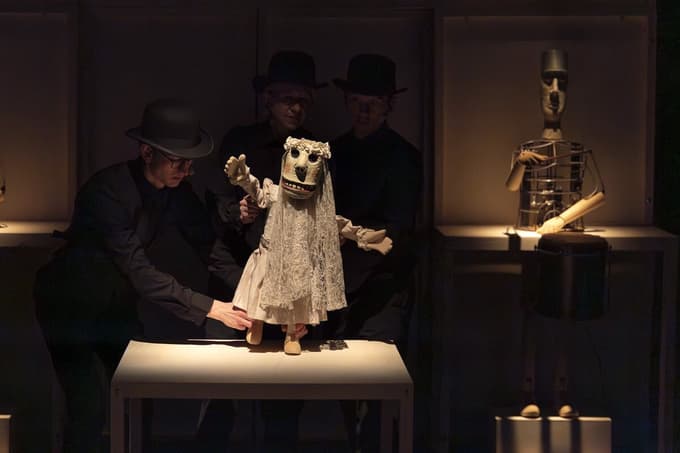 Pred premiero: Ganljiv lutkovni portret Cankarja še v Mariboru