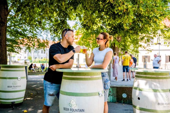 Fontana piva Zeleno zlato v Žalcu vstopa v deseto leto.