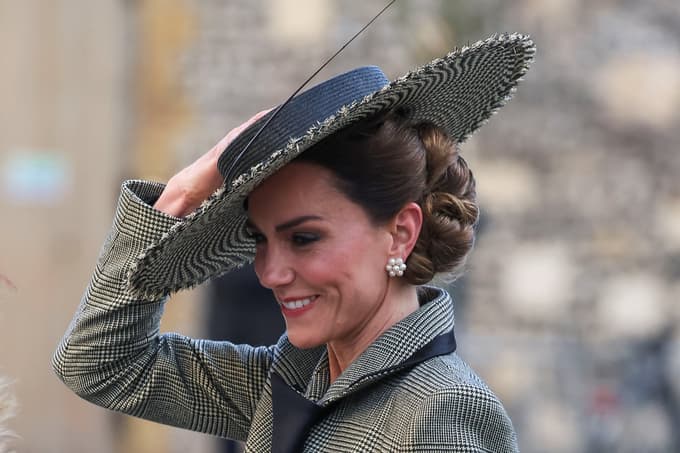 Valižanska princesa Catherine je pritegnila veliko pozornosti.