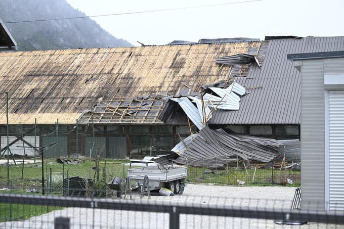 (FOTO) Na Štajerskem vetrolom povzročil precej težav, številni brez elektrike. Kaj napoveduje Branko Gregorčič?