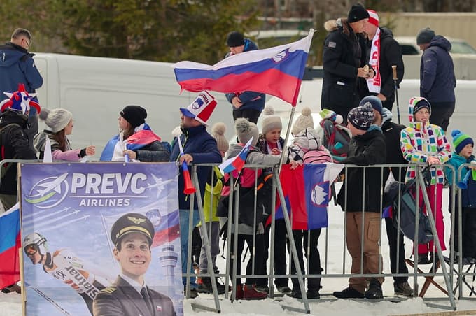 Domen Prevc zmagovalec prve posamične tekme na finalu sezone v Planici
