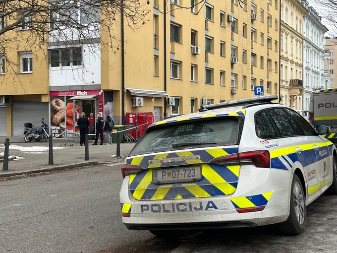 Prizorišče ropa, ki ga je isti storilec zakrivil 21. januarja letos. 