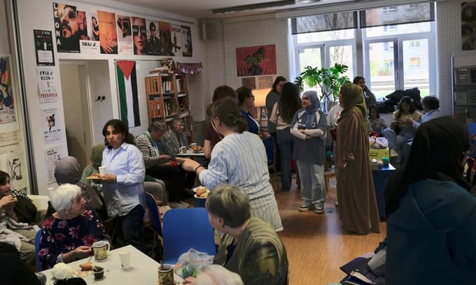 Medkulturno druženje in ustvarjanje v prostorih Pekarne Magdalenske mreže.