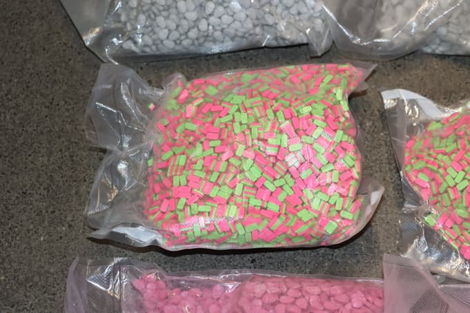 (FOTO) Hišne preiskave zaradi droge: Zaseženih 80 tisoč evrov gotovine in 70 kilogramov mamila