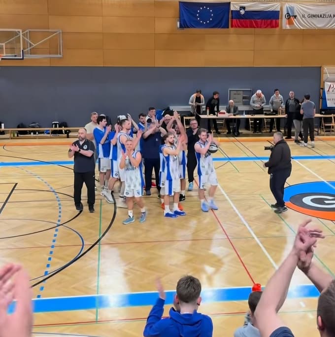 Zasuk na II. gimnaziji: ŽKK je le še korak do napredovanja v tretjo ligo.