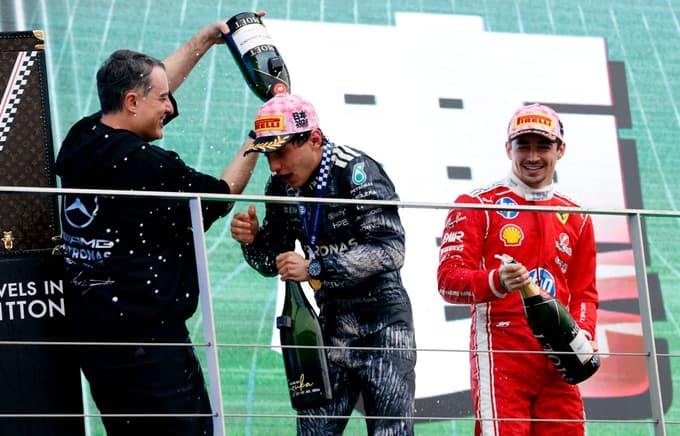 (FOTO) Italijan Kimi Antonelli zmagal na VN Japonske za vodstvo v SP