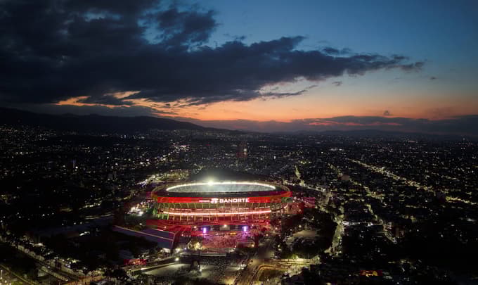 Prenovljeni stadion Azteca predstavlja pomembno prizorišče za prihajajoče svetovno prvenstvo v nogometu.